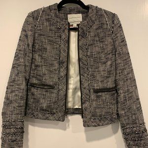 Black and White Tweed Blazer